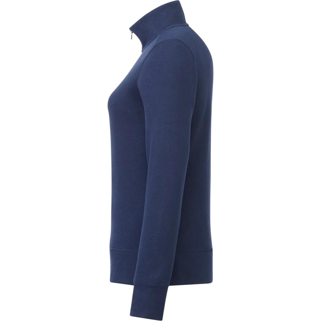 Womens dayton fleece half zip Black miniatura 5