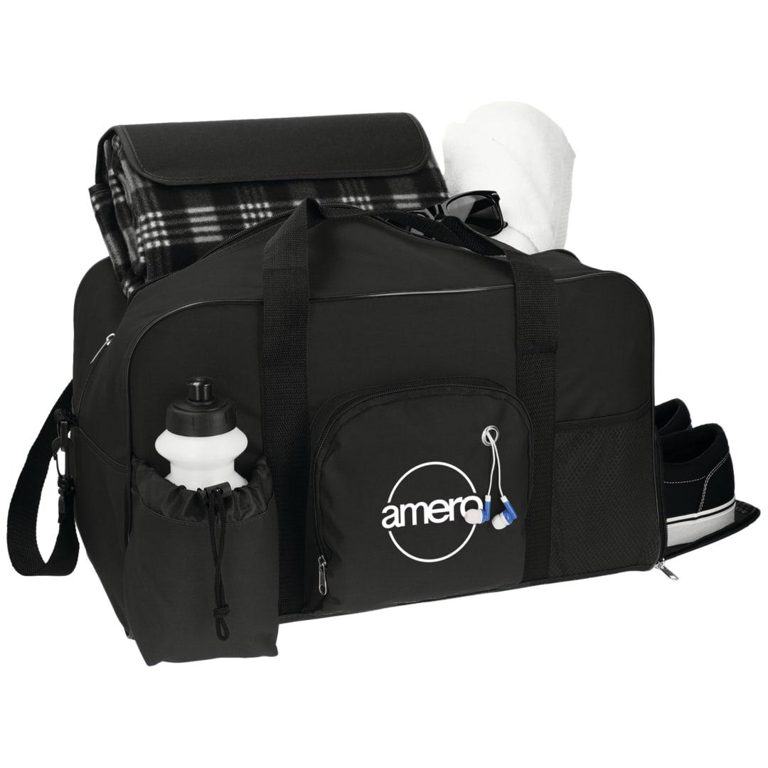 Weekender 18.5 deluxe duffel bag Black miniatura 7