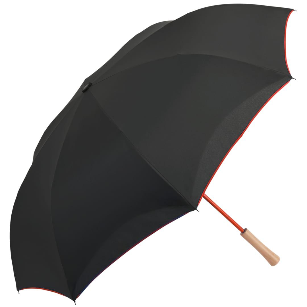 48 Recycled manual inversion umbrella Black miniatura 19