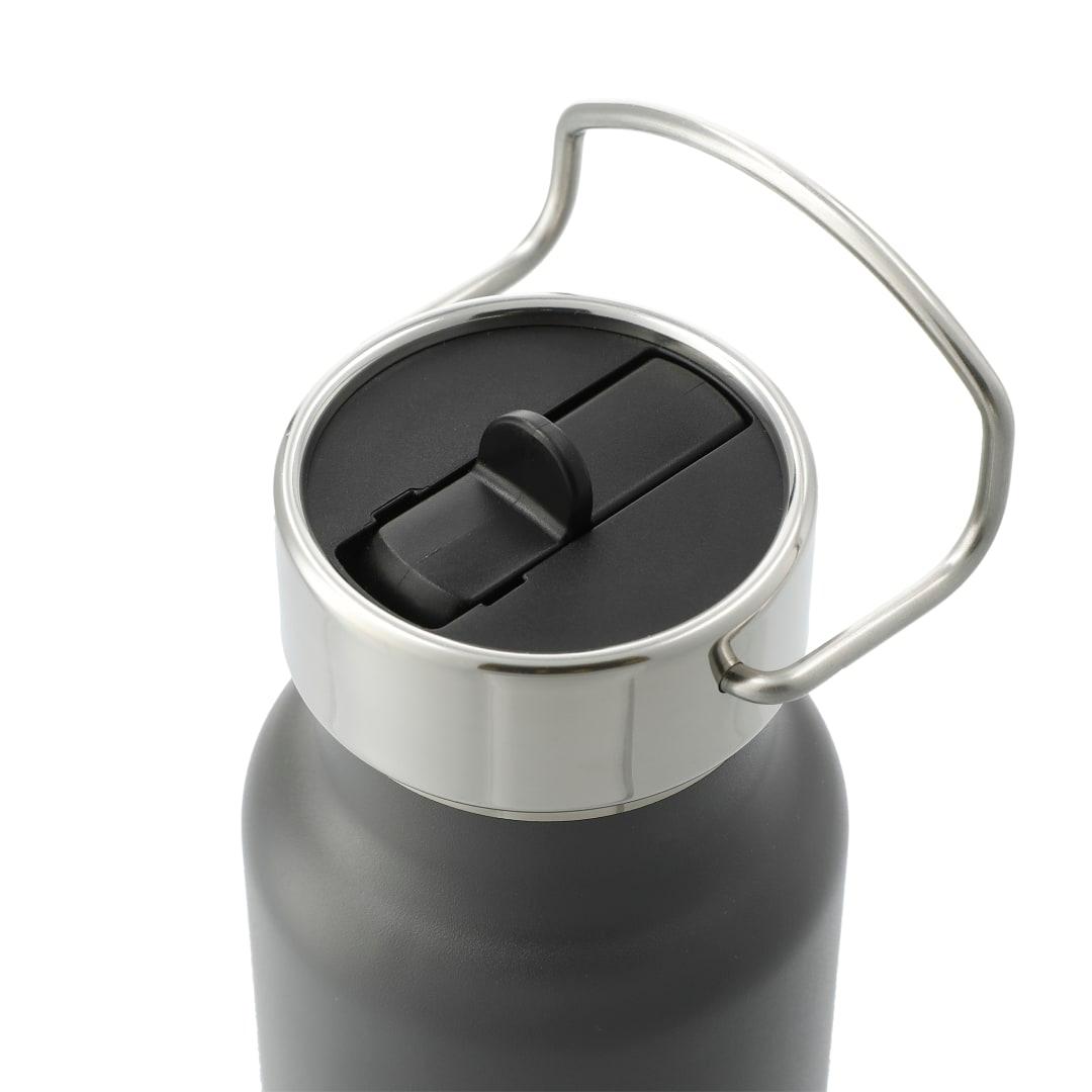 Thor copper vacuum insulated bottle 25oz straw lid Black miniatura 13