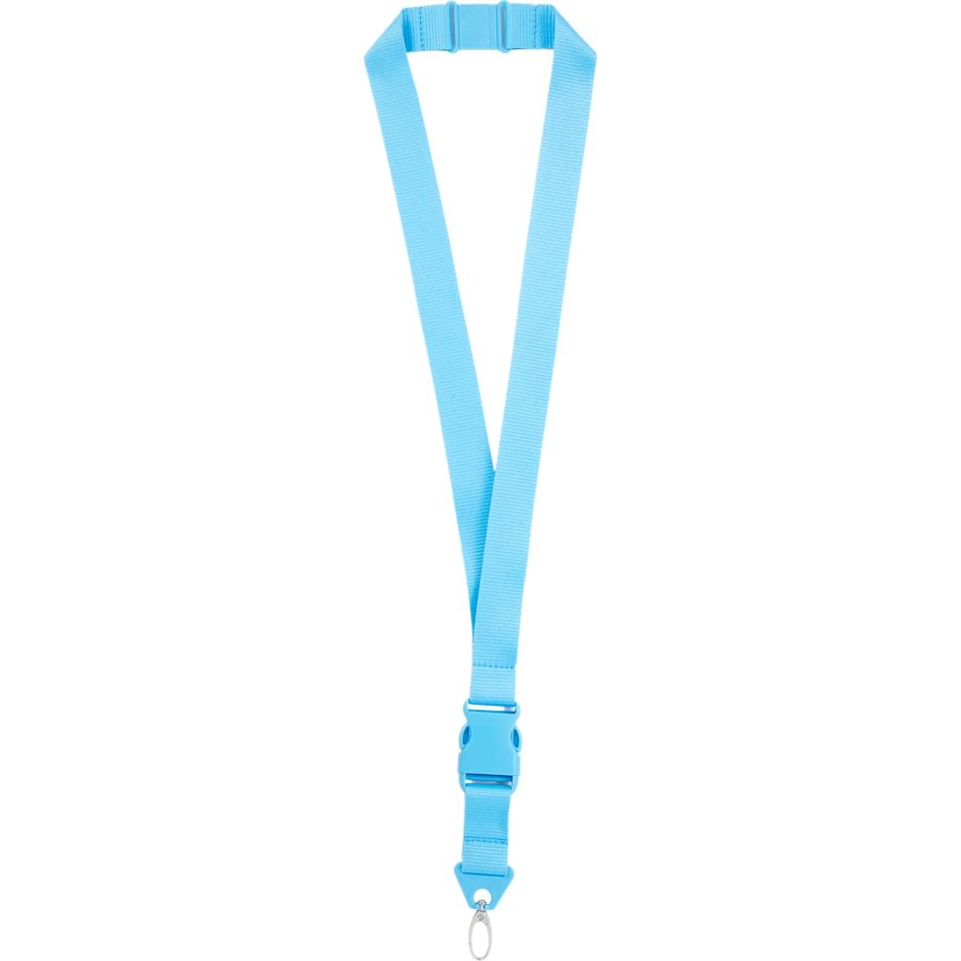 Monochrome hang in there lanyard Blue miniatura 4