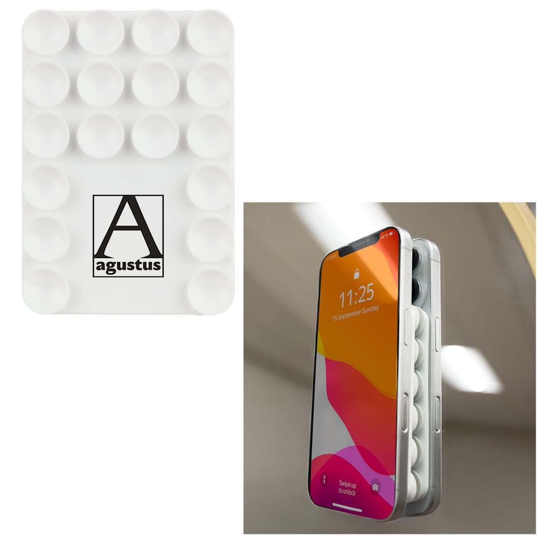 Hang on suction phone mount with magnets Black miniatura 19