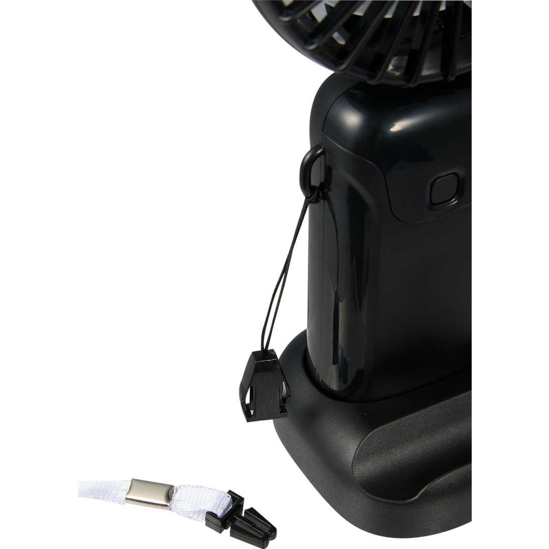 Rechargeable 100% rabs personal led fan Black thumbnail 14