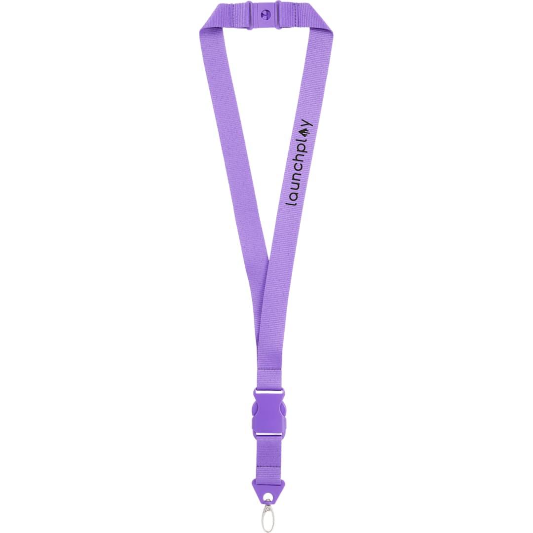 Monochrome hang in there lanyard Blue miniatura 26