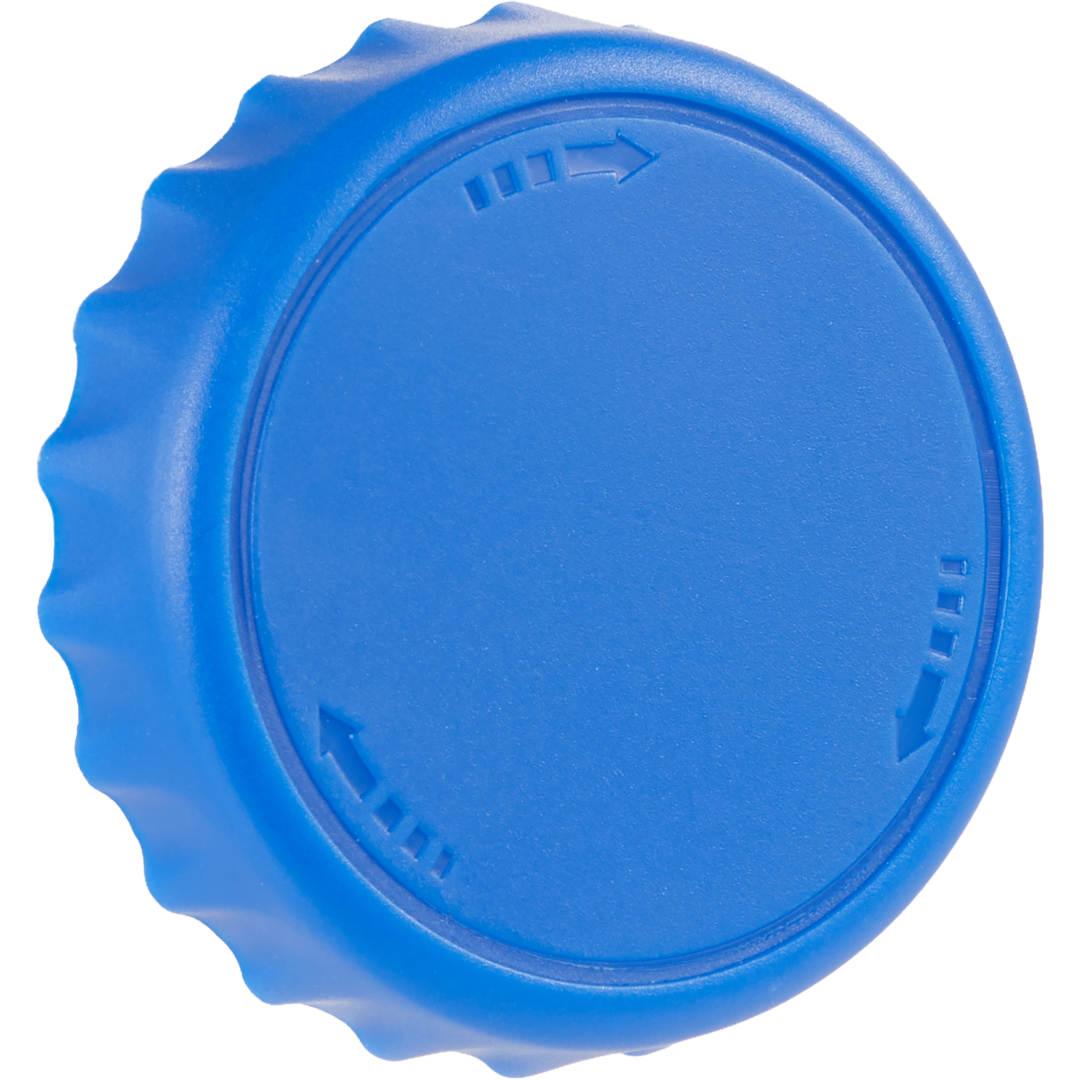 Recycled bottle topper & opener Black miniatura 9