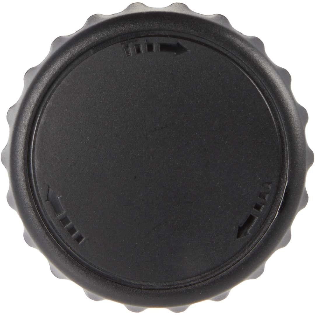 Recycled bottle topper & opener Black miniatura 5