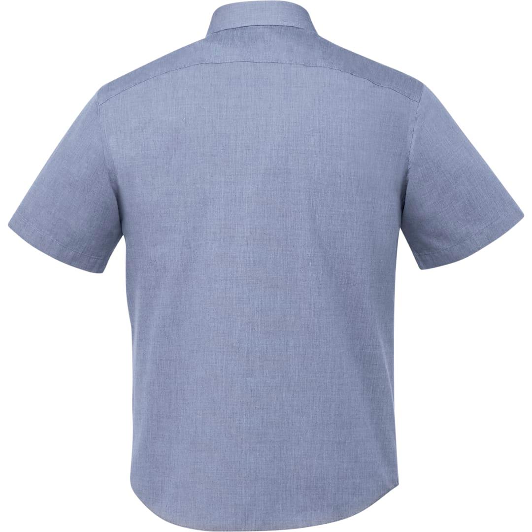 Untuckit petrus wf short sleeve shirt-mens Navy Blue front