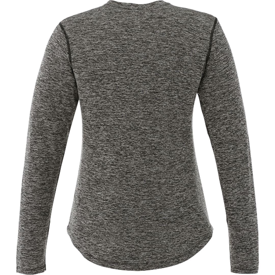 Womens quadra long sleeve top Red miniatura 12