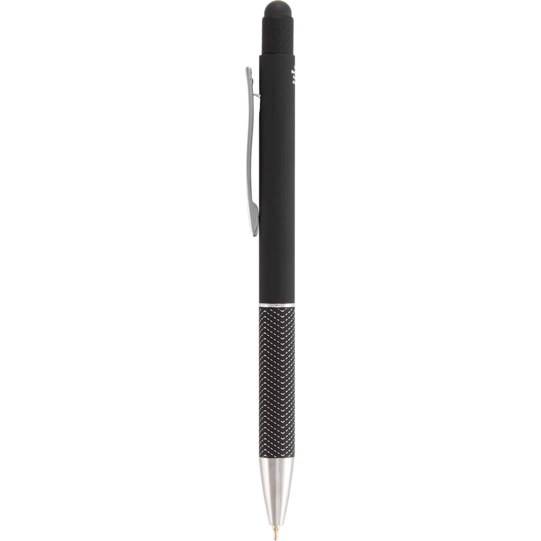 Nadine recycled soft touch gel stylus Black miniatura 6