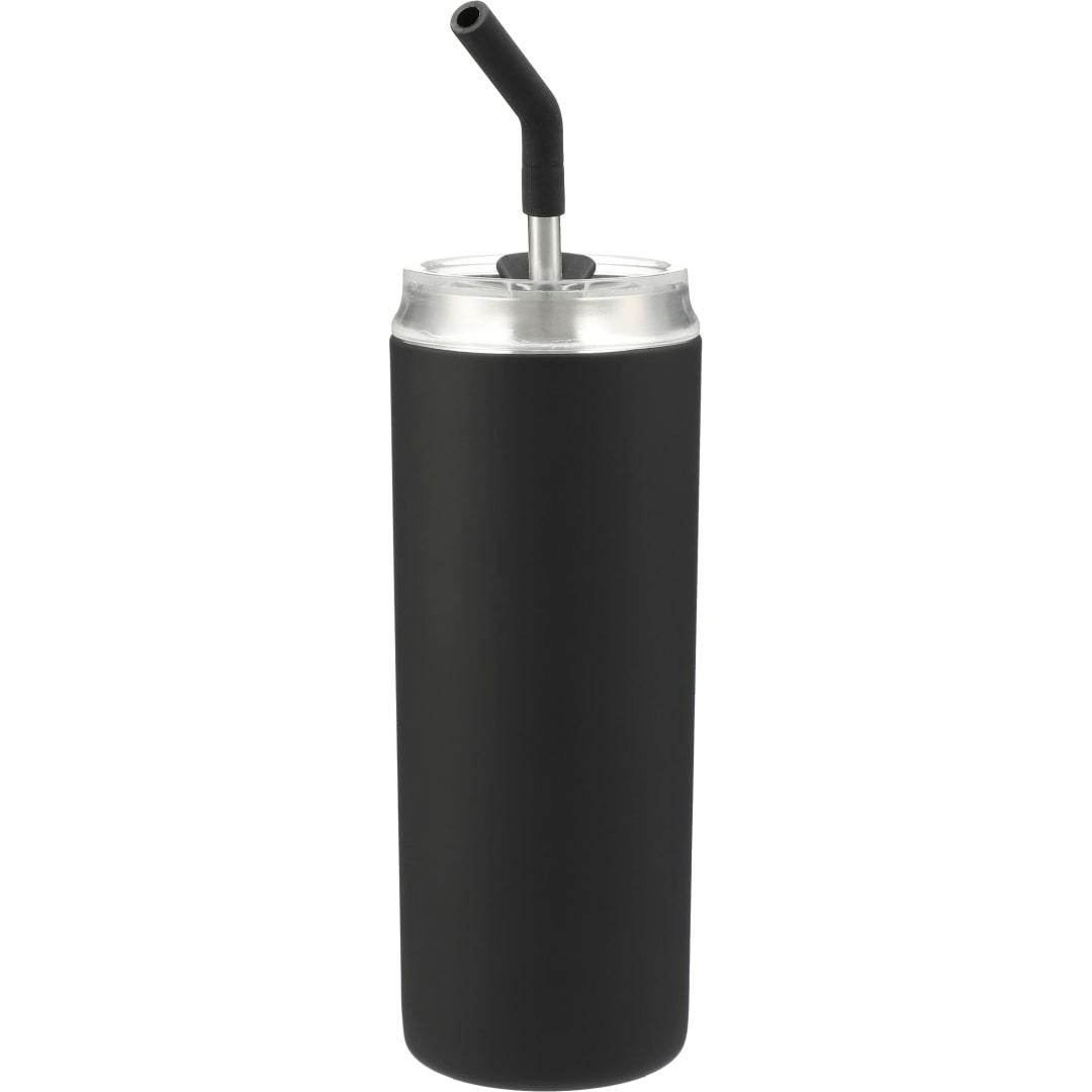 Marka copper vac tumbler w/ ss straw 20oz Black miniatura 6