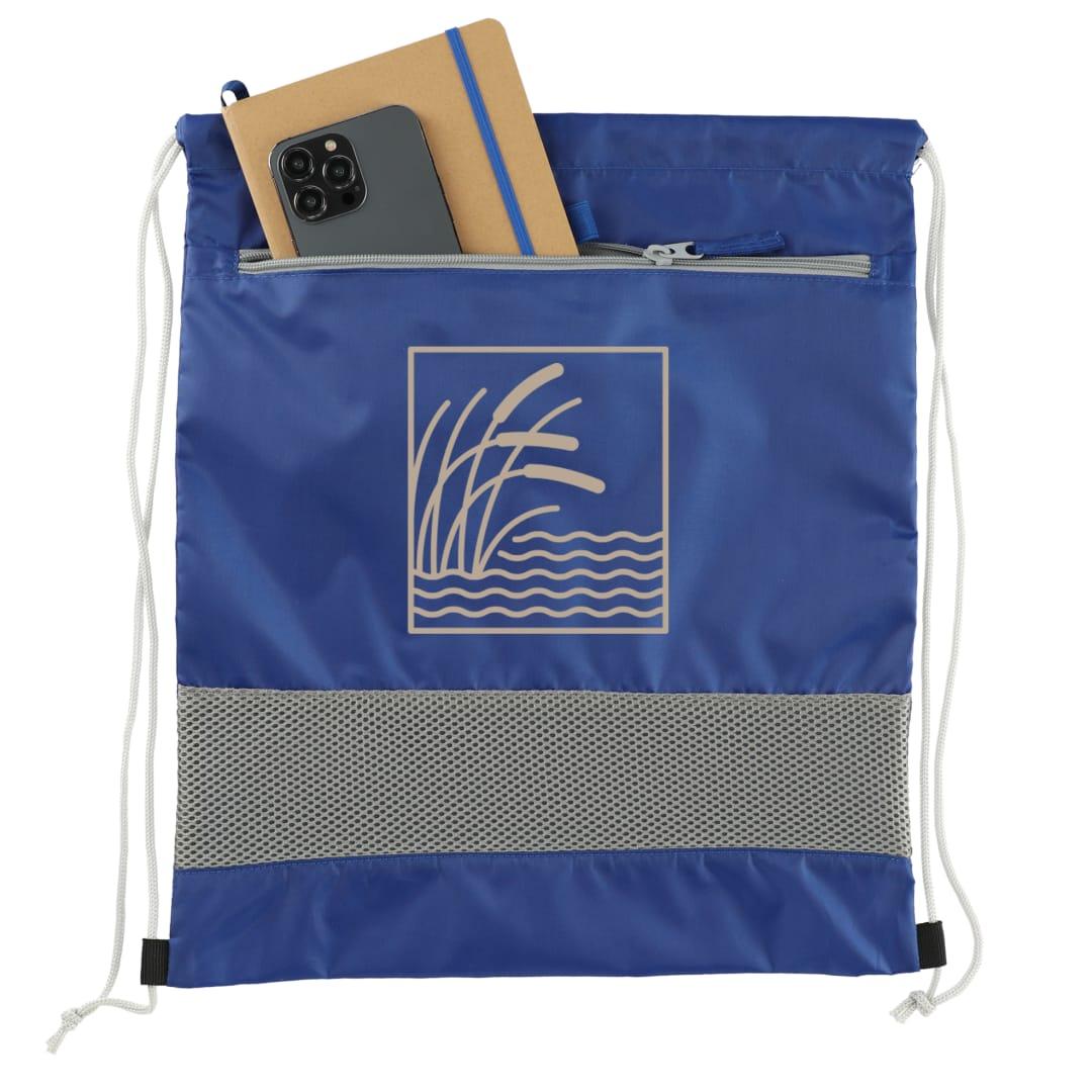 Sparks recycled drawstring bag Black miniatura 21