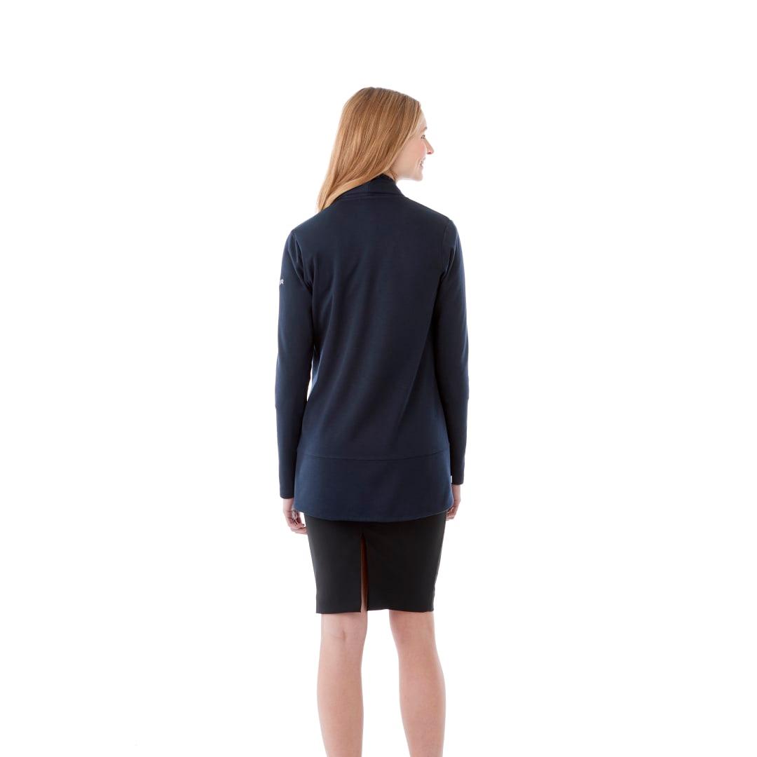 Womens equinox knit blazer Blue miniatura 8