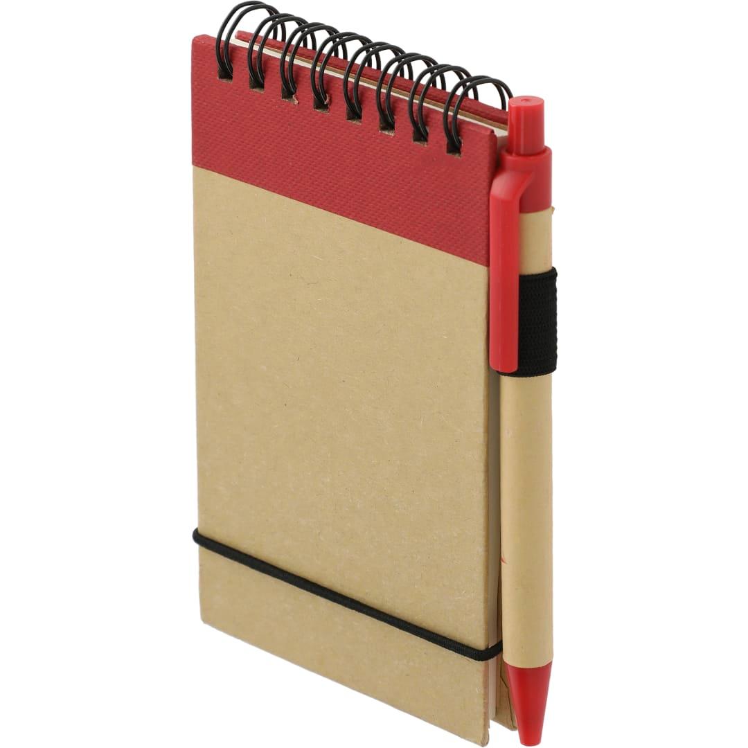 Fsc® mix 5 x 3 recycled jotter with pen Natural miniatura 27