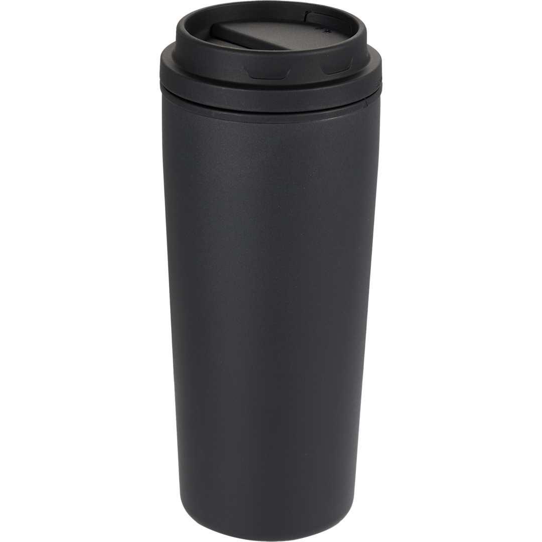 Nelson copper vacuum tumbler w/ swivel lid 20oz Black front