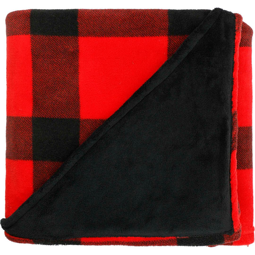 Buffalo plaid ultra plush throw blanket White miniatura 6