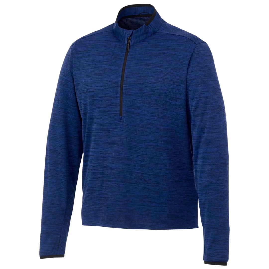 Mens mather knit half zip Dark Gray miniatura 10