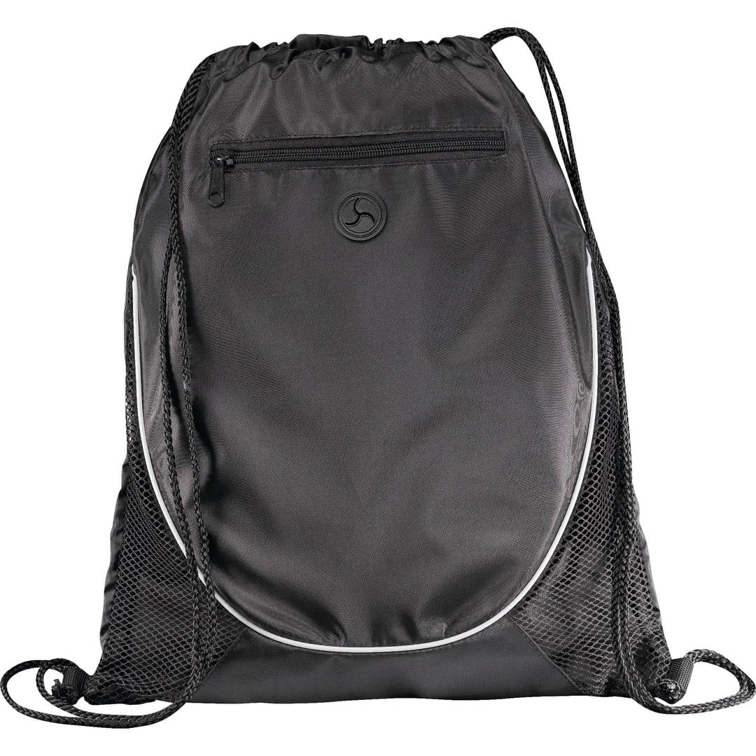 Peek drawstring bag Purple front