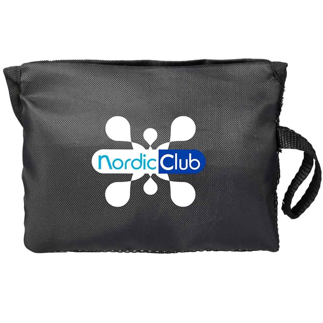 Cooling towel with travel pouch Grey miniatura 16