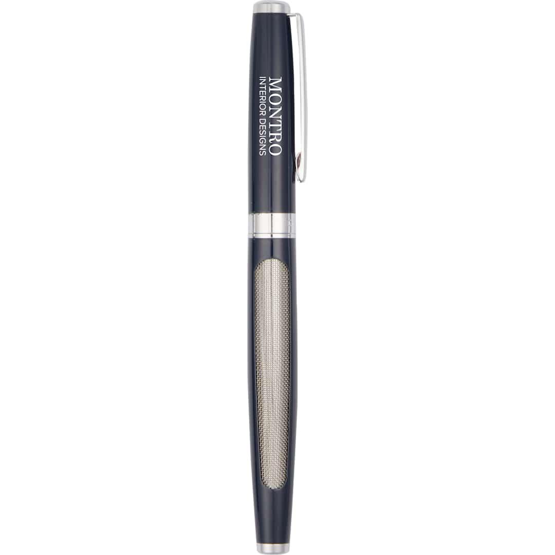 Luxe recycled stainless steel roller ball Black miniatura 7