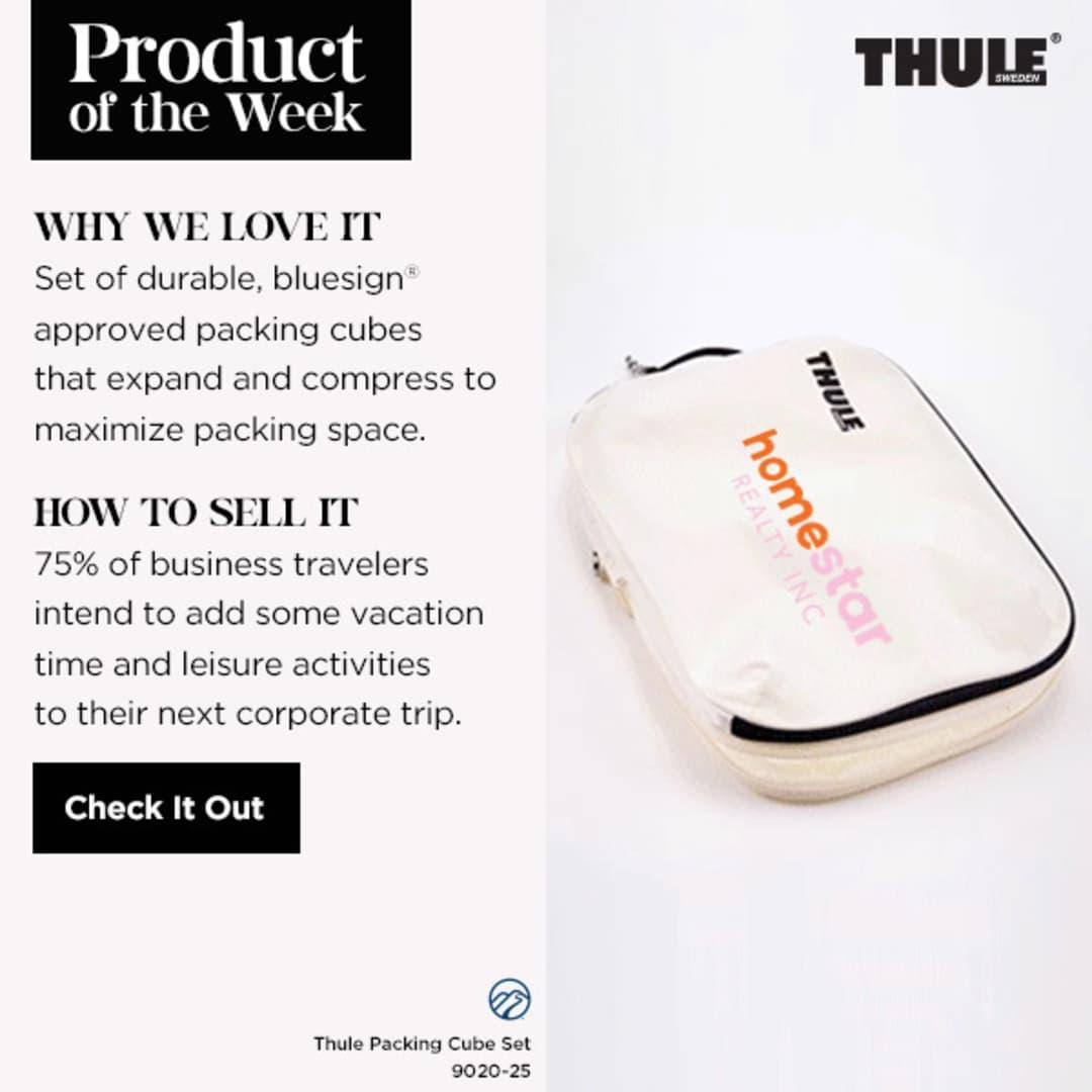 Thule packing cube set White front