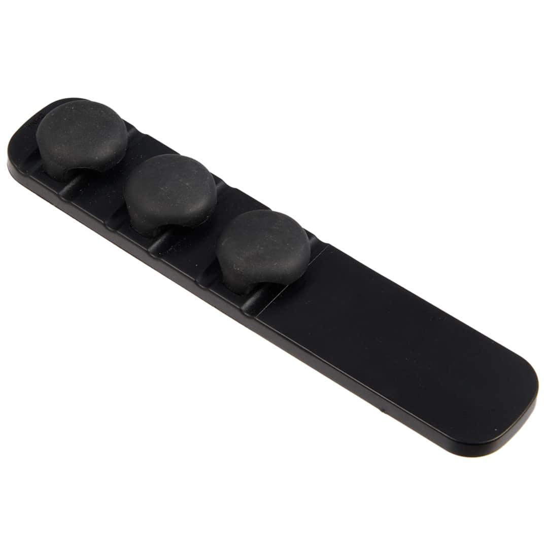 Cable buddy desktop cable organizer Black miniatura 4
