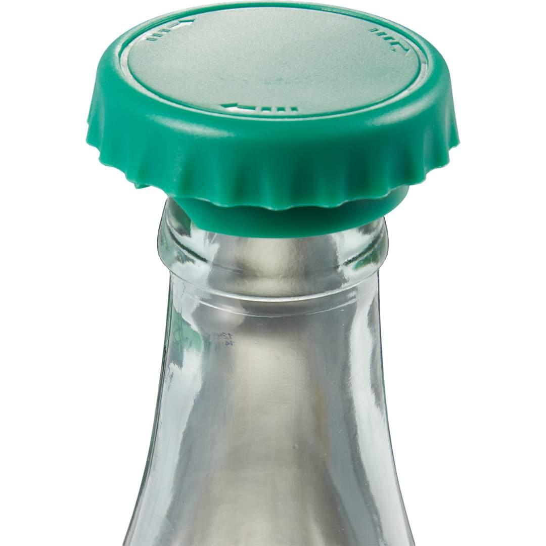 Recycled bottle topper & opener Black miniatura 19