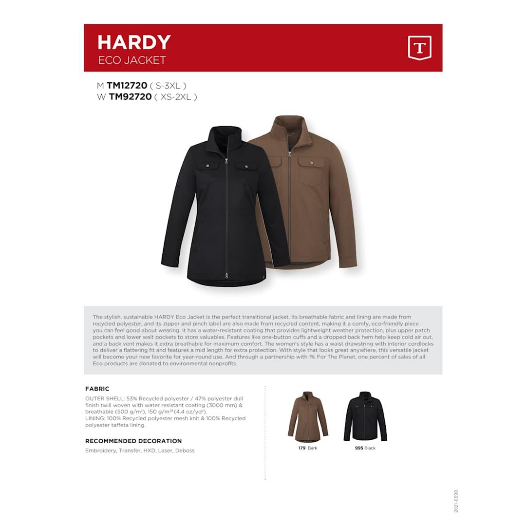 Womens hardy eco jacket Black miniatura 21