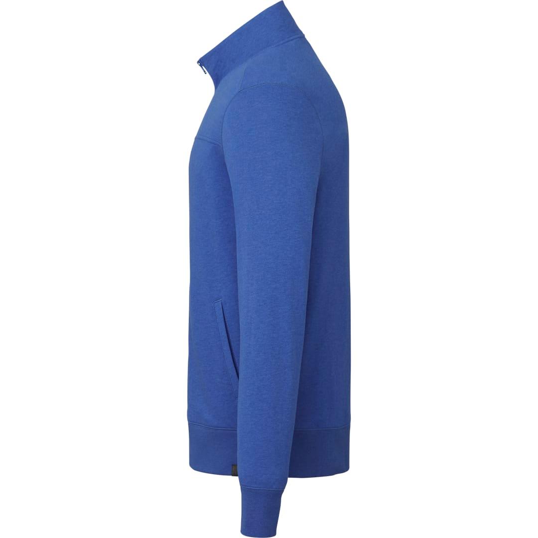Mens argus eco fleece full zip Royal miniatura 4