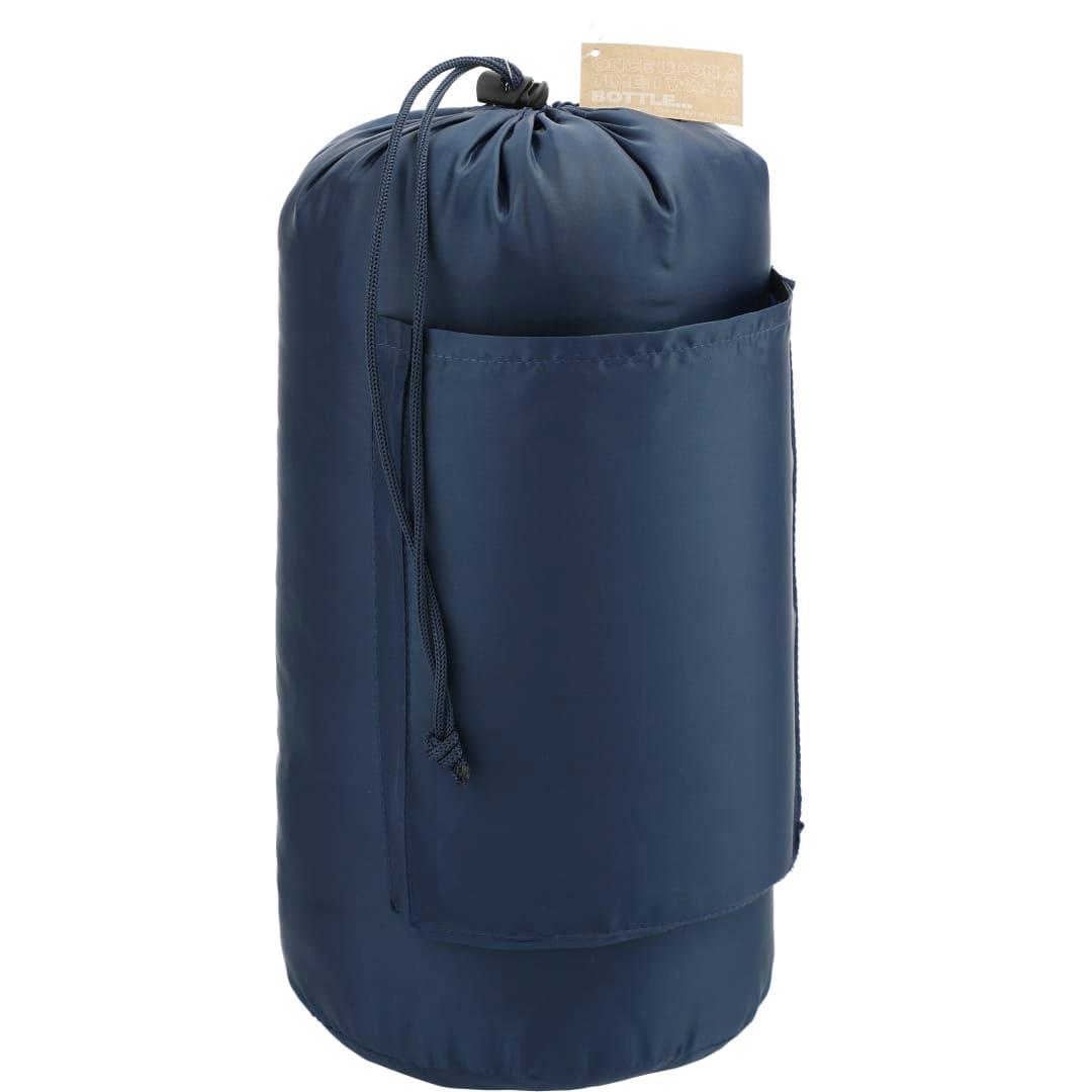 Wave recycled insulated outdoor blanket Black miniatura 11
