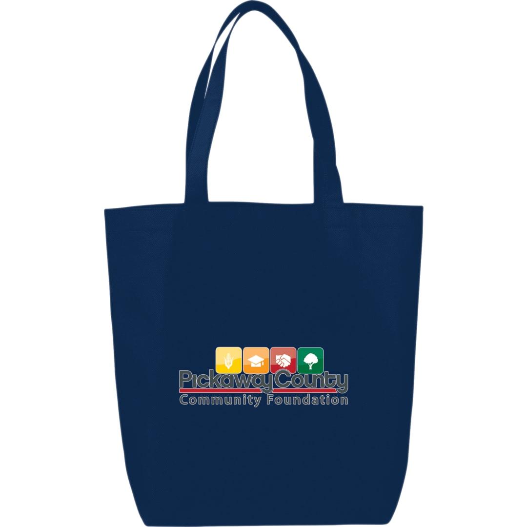 Eros non-woven shopper tote Black miniatura 8