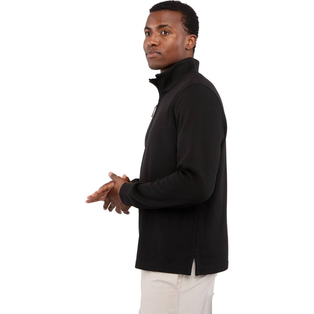 Hudson eco knit quarter zip-mens Beige miniatura 31