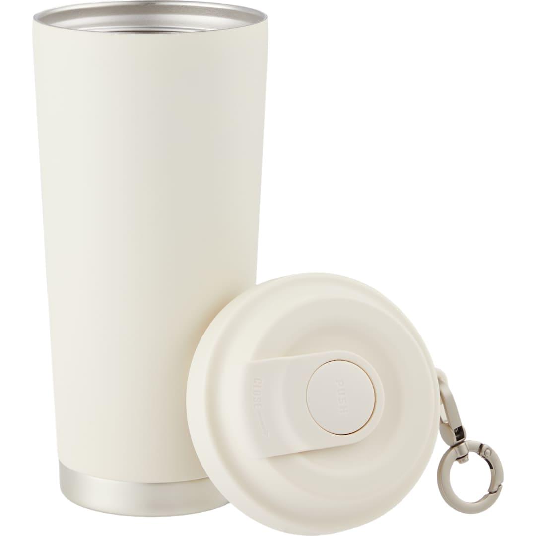 Haley vacuum tumbler one touch opening lid 16oz Black miniatura 14