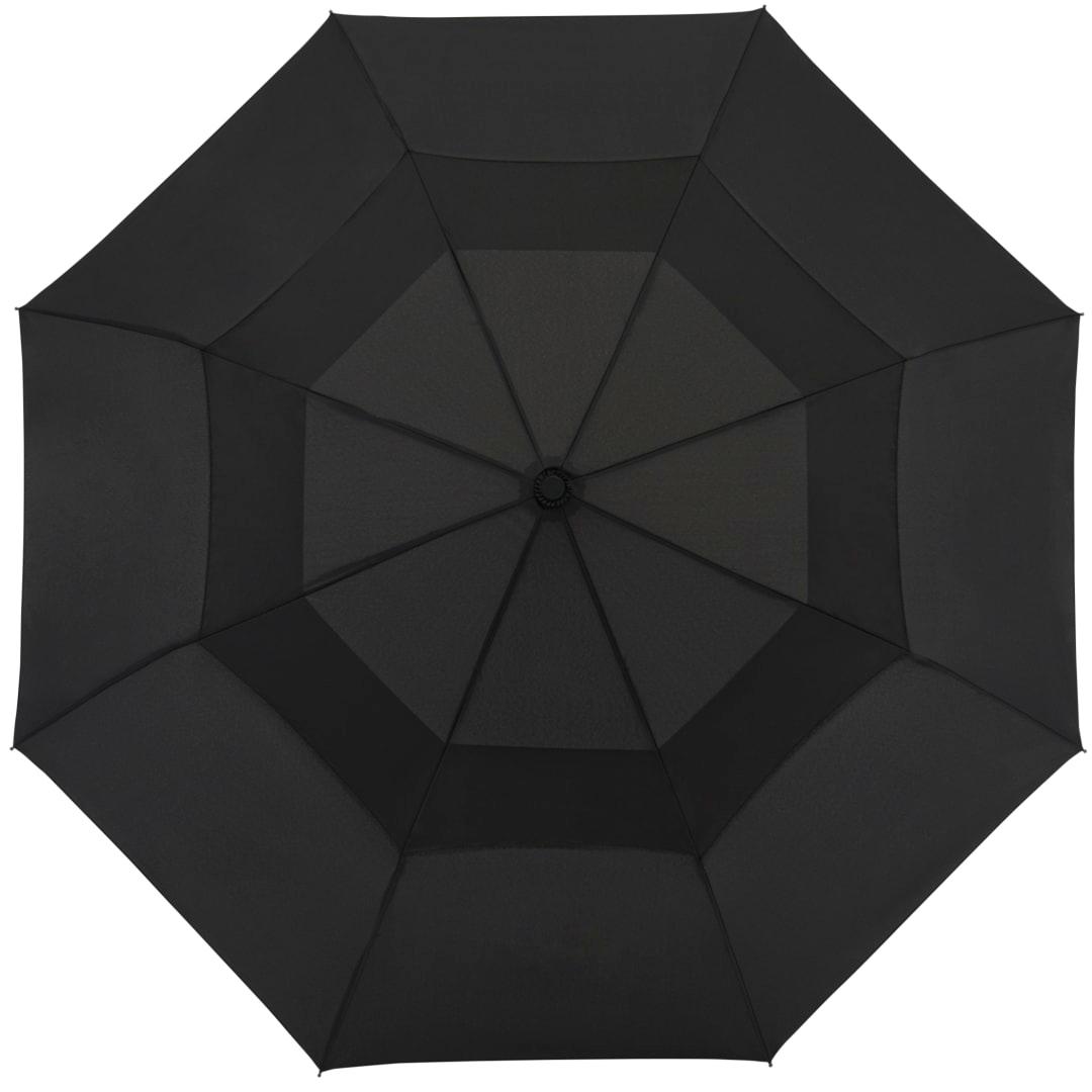 46 Recycled auto open umbrella Black miniatura 8