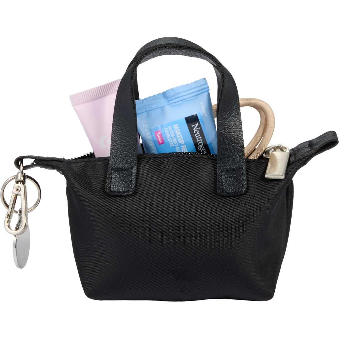 Mini fontaine tote charm Black thumbnail 8