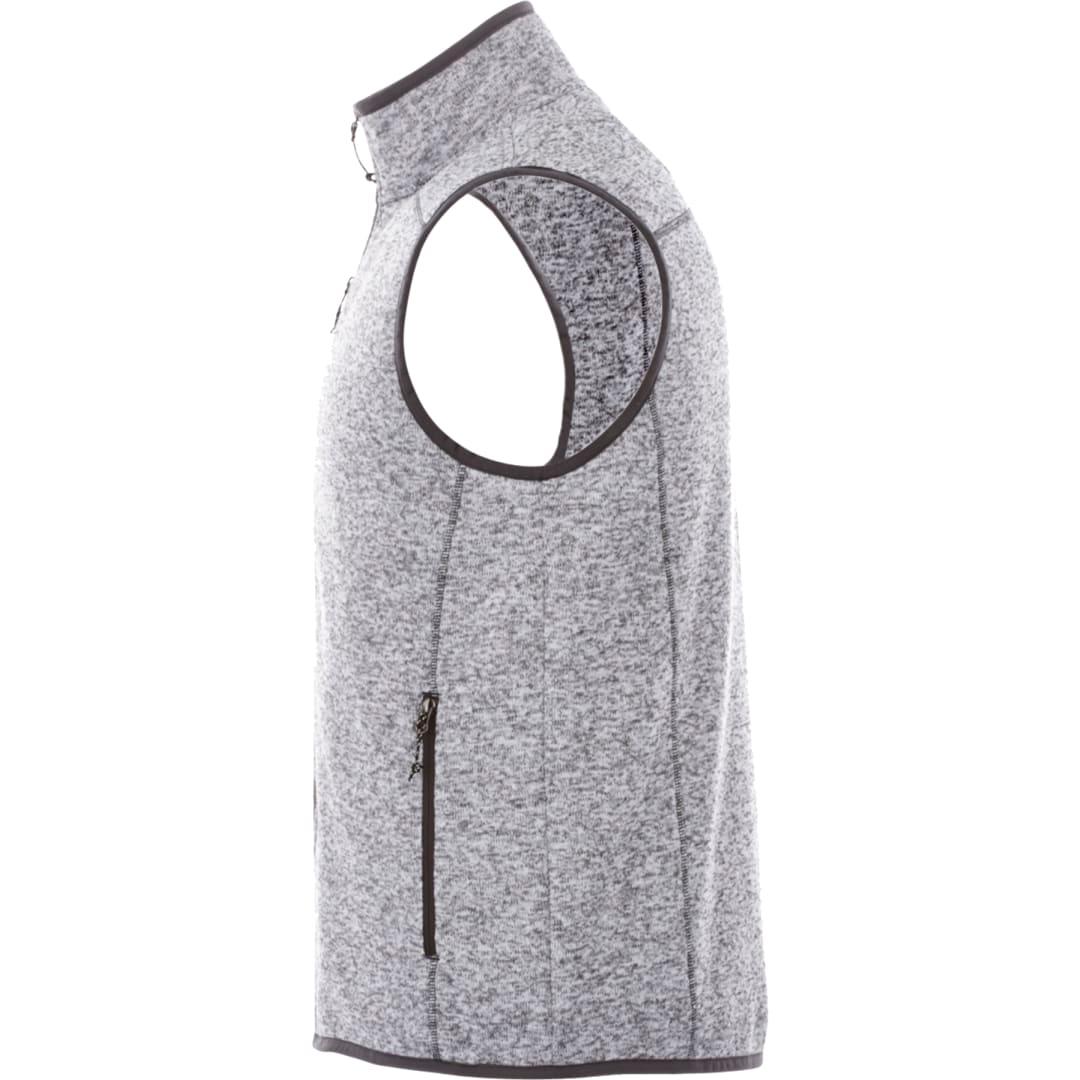 Mens fontaine knit vest Grey miniatura 4