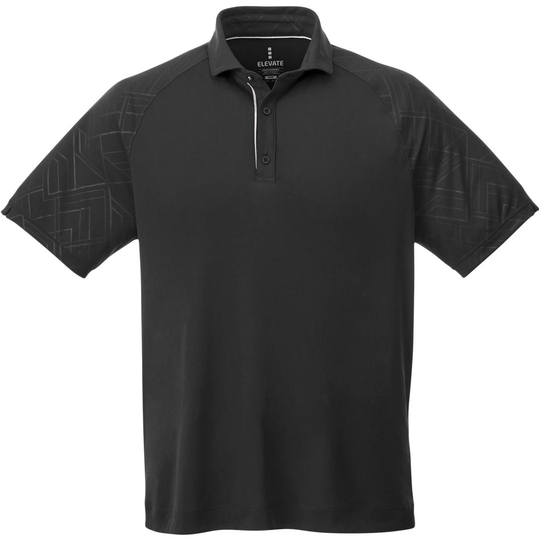 Mens hakone ss polo Red miniatura 19