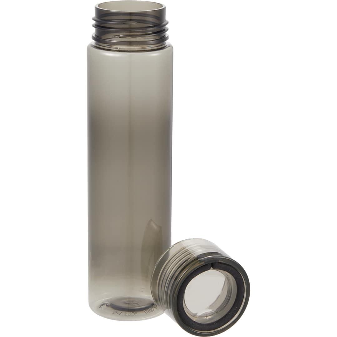 Skinny mini recycled rpet bottle 10oz Black miniatura 5