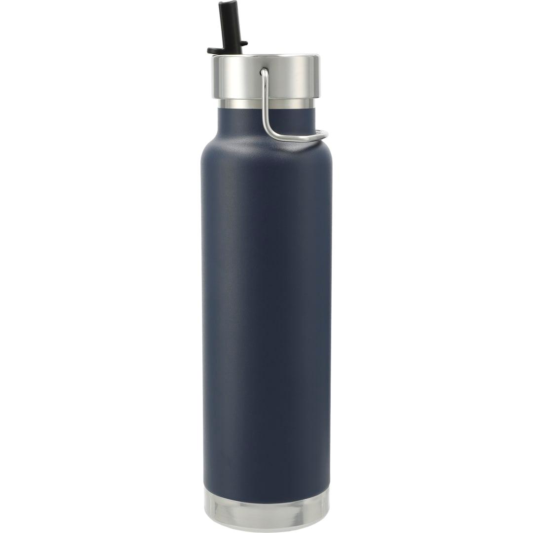 Thor copper vacuum insulated bottle 25oz straw lid Black miniatura 23
