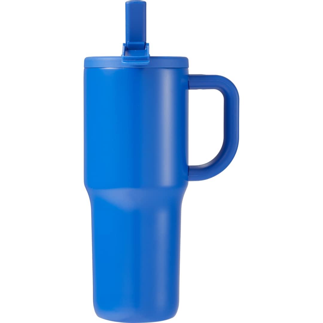 Alpine 30oz vac insul mug w/protective straw cover Bay Blue miniatura 9