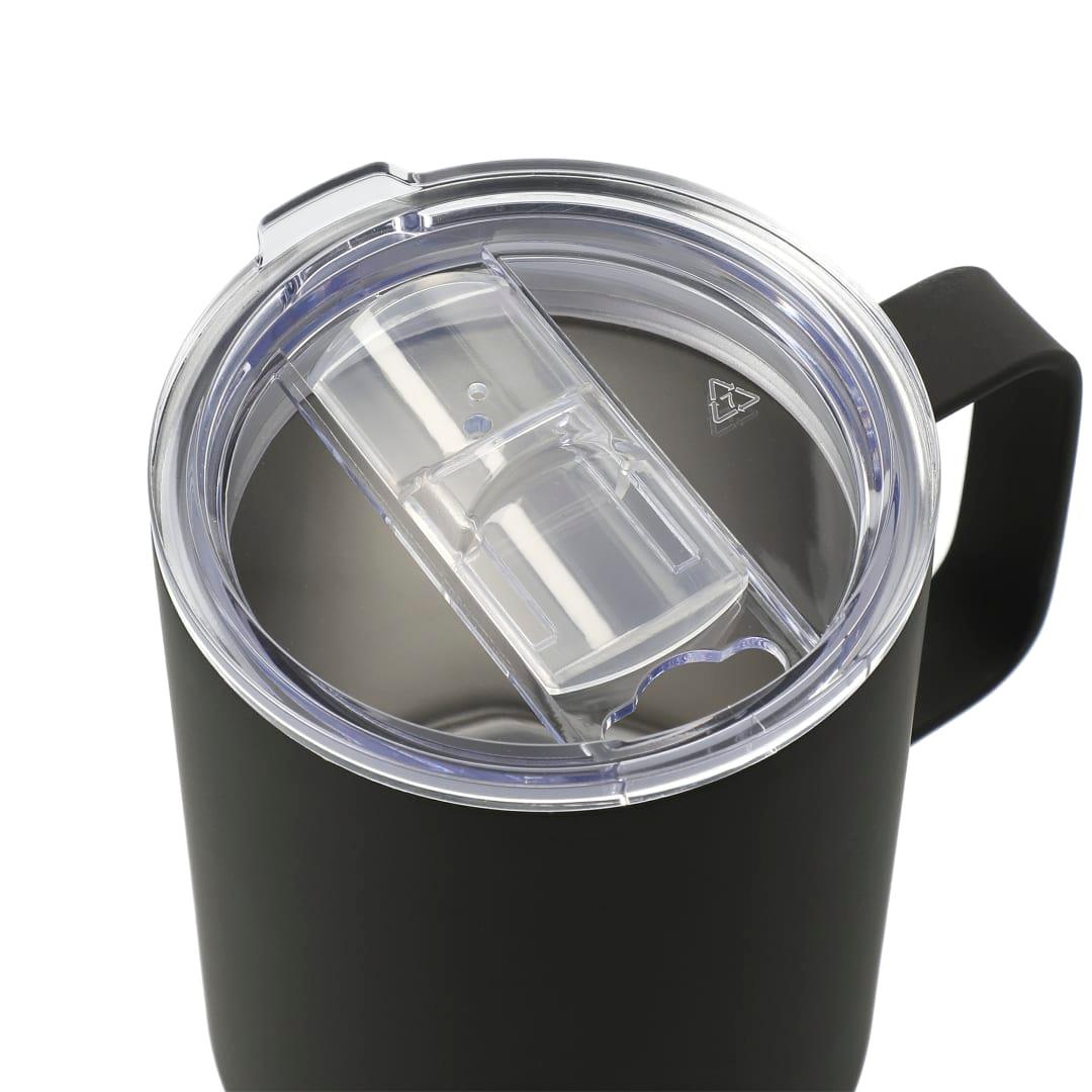 Rover 14oz vacuum insulated camp mug Black front
