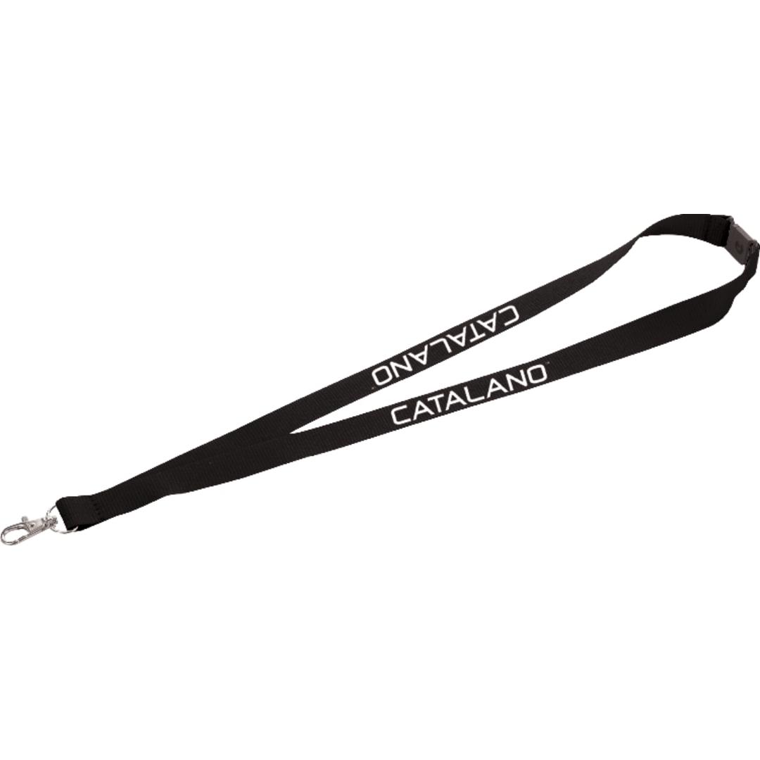 Lanyard with lobster clip Orange miniatura 3