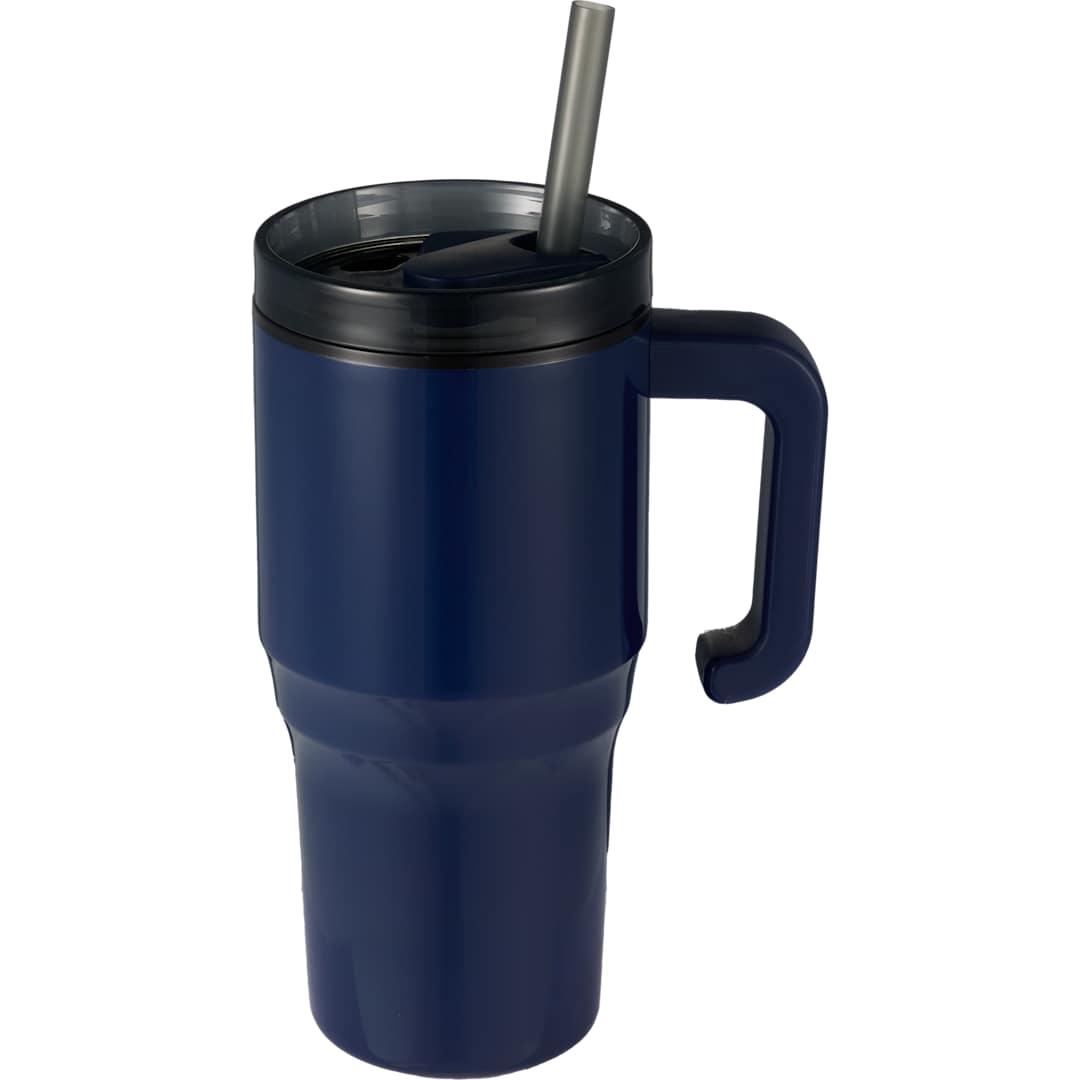 Thor 20 oz straw mug Black miniatura 7