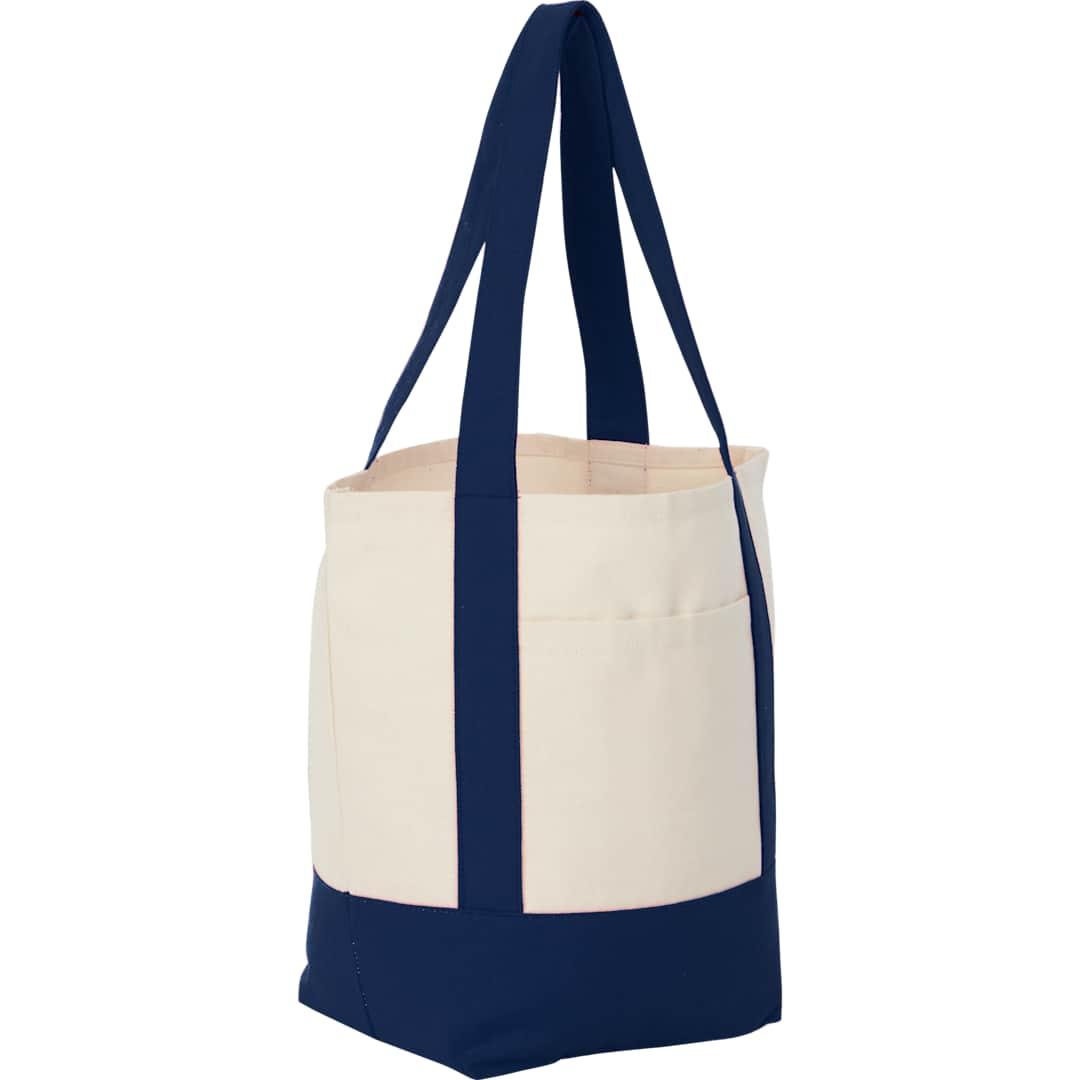 Mini recycled 8oz cotton canvas tote Red miniatura 20