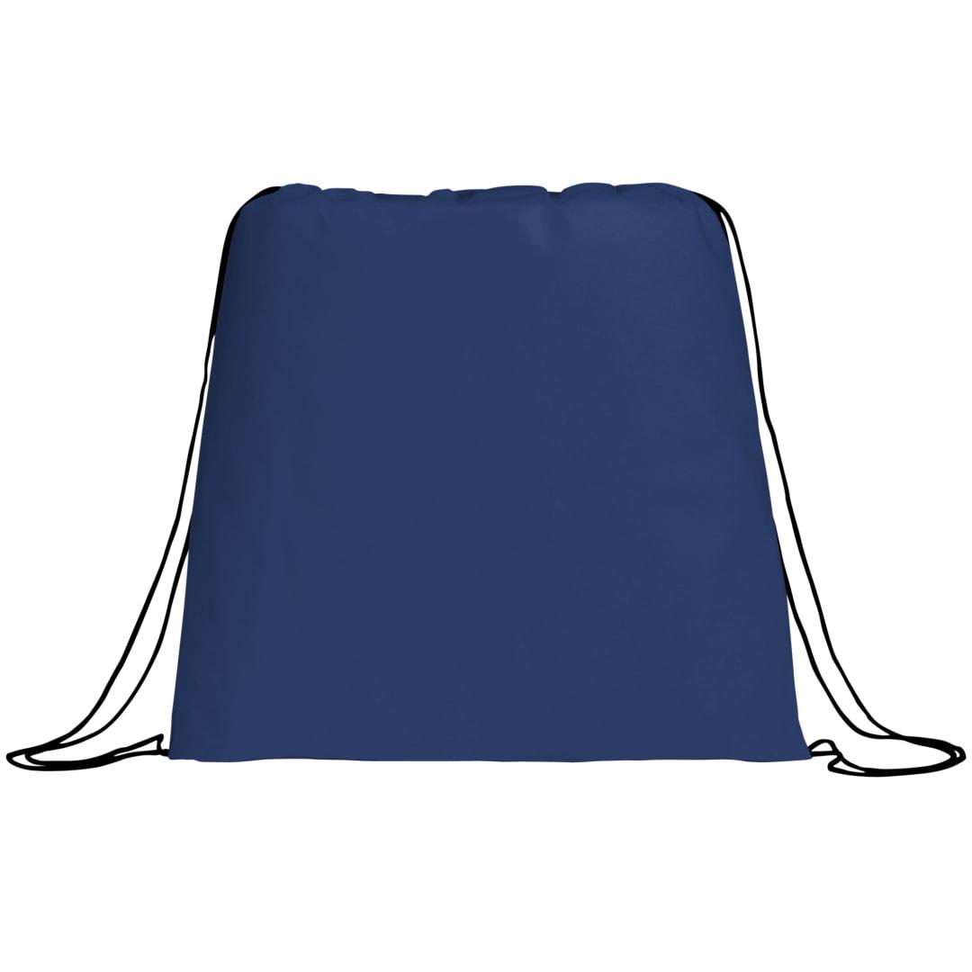 Evergreen non-woven drawstring bag Black miniatura 13