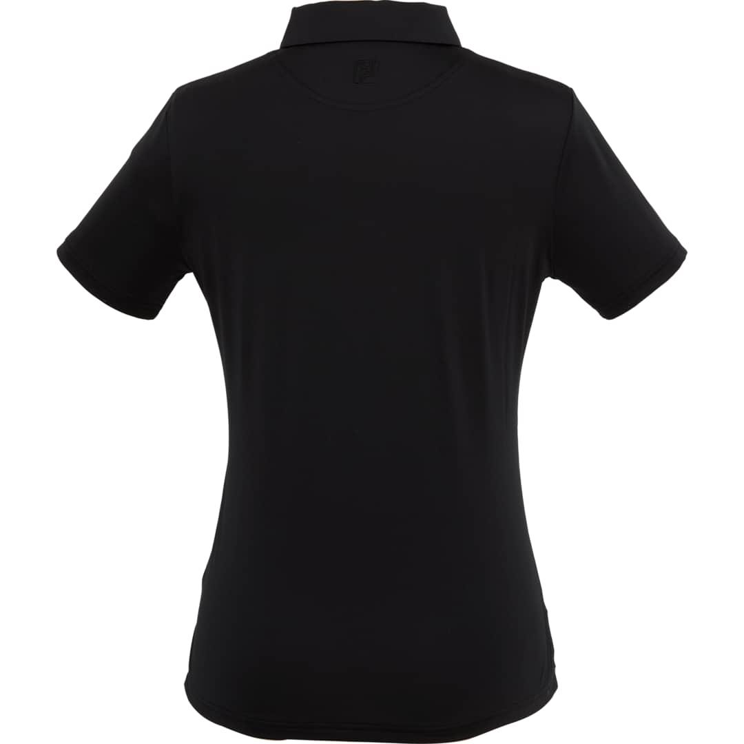 Footjoy womens solid lisle polo White miniatura 15