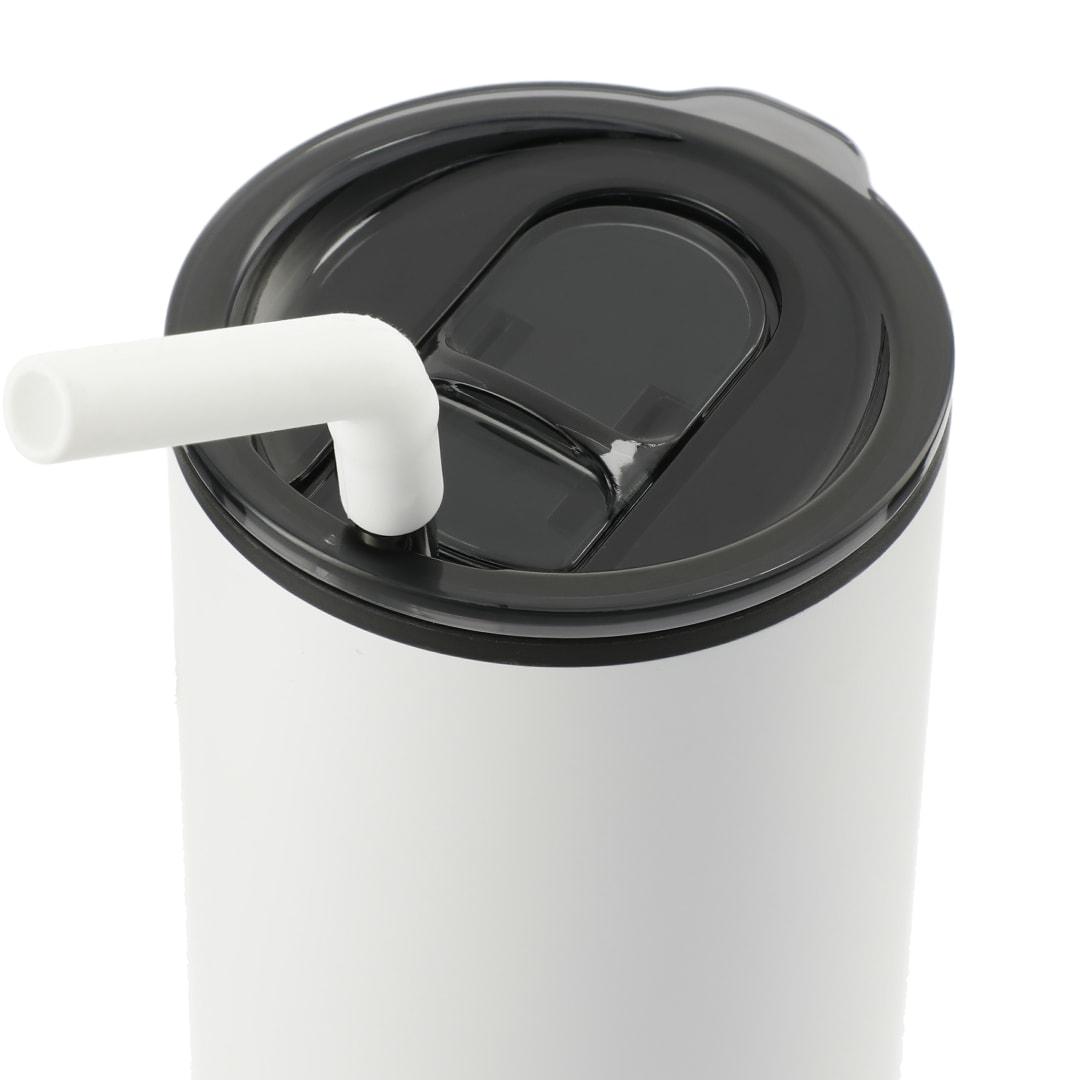 Lagom 16oz tumbler w/ ss straw White miniatura 23