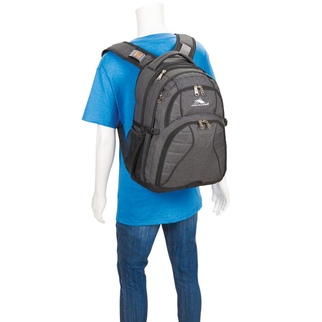 High sierra swerve 17 computer backpack Black miniatura 10