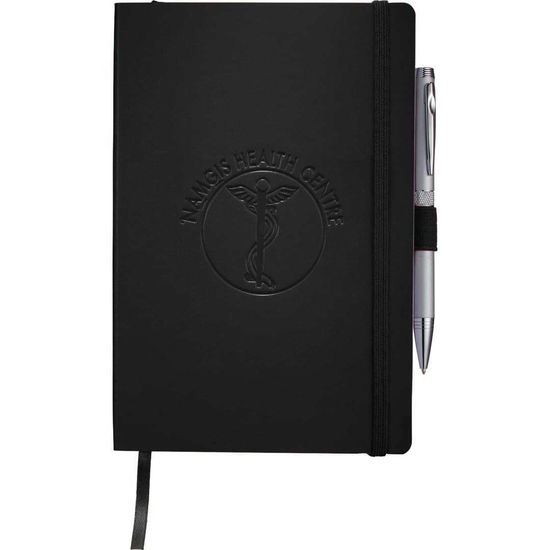 Fsc® mix 5.5x 8.5 nova soft bound journal Navy Blue miniatura 3