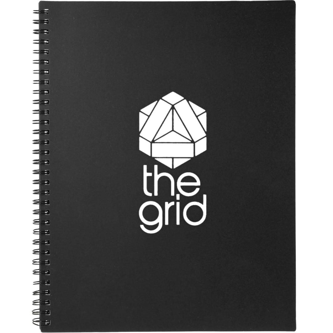 Fsc® mix 8.5 x 11 lg business spiral notebook Black miniatura 6