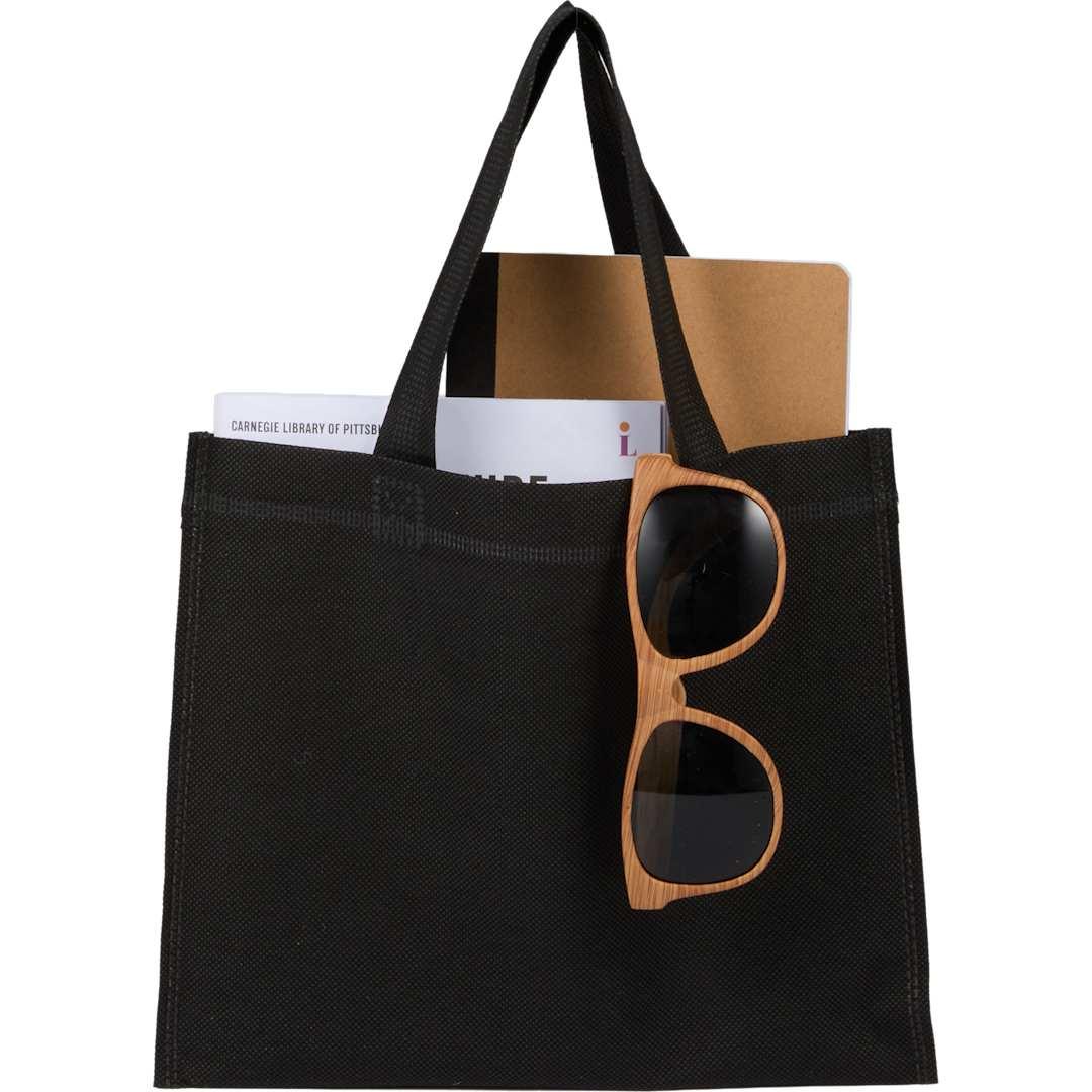 Mini non-woven heat sealed tote Red miniatura 6
